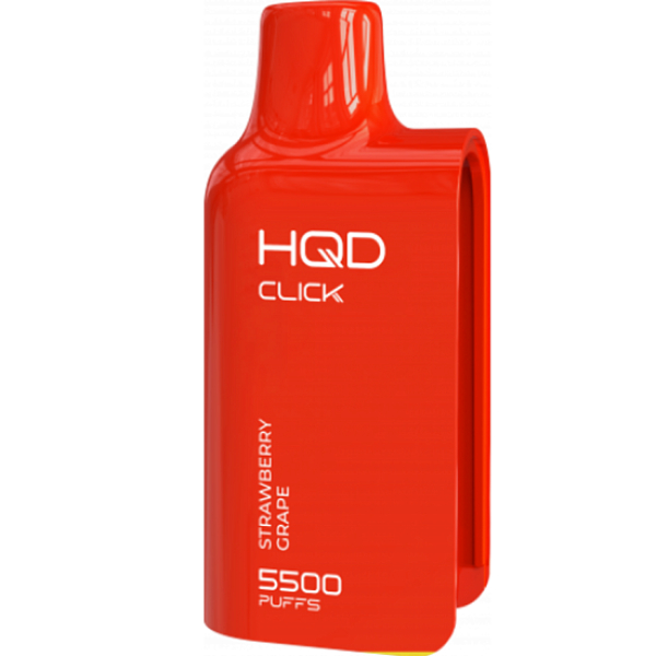Картридж Hqd Click  Strawberry Grape  Клубника Виноград 5500 тяг в Новосибирске