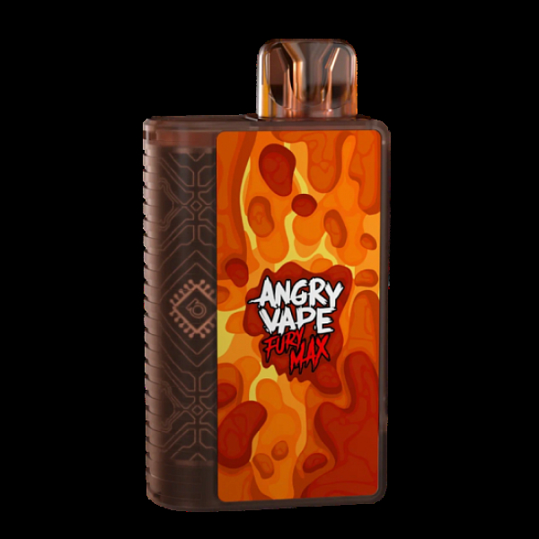POD-система Brusko Angry Vape Fury Max Оранжевый в Новосибирске