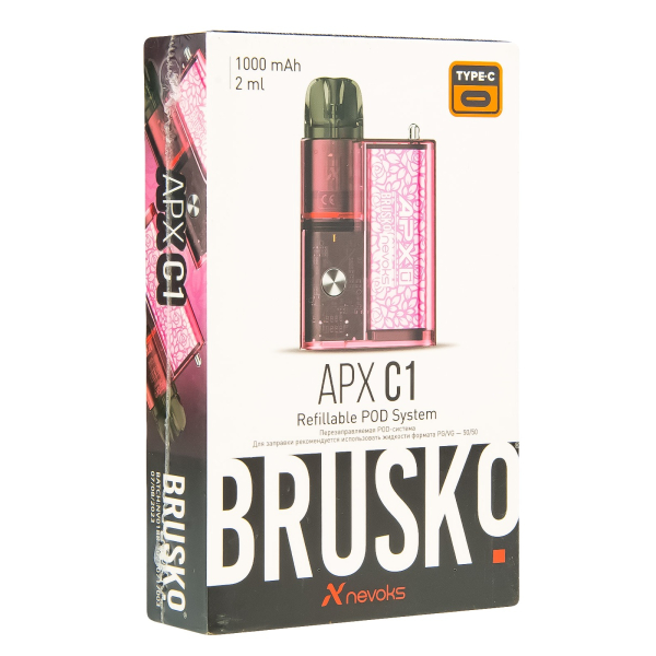 POD-система Brusko Apx C1 Коралловый Цветок в Новосибирске