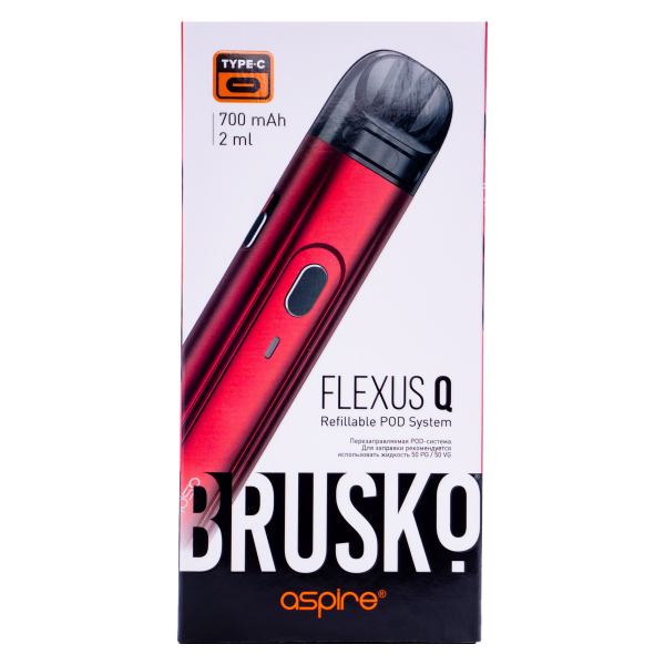 POD-система Brusko Flexus Q Красный в Новосибирске