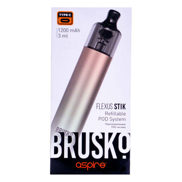 POD-система Brusko Flexus Stik Снежно Мятный в Новосибирске