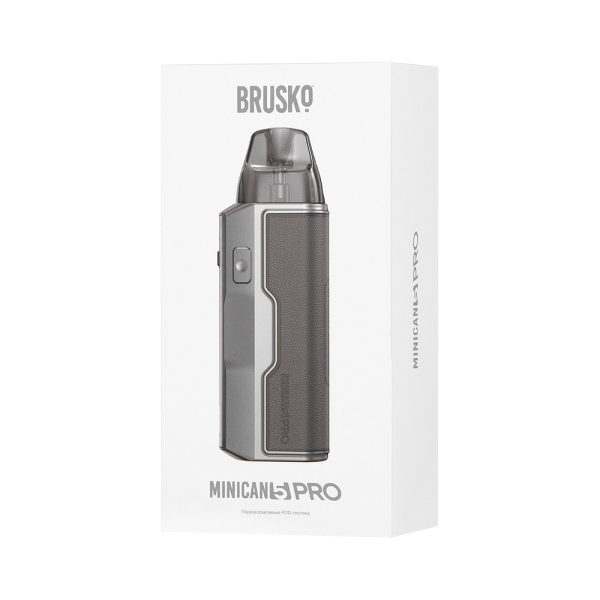 POD-система Brusko Minican 5 Pro Серый Металлик в Новосибирске