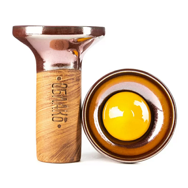 Чаша Облако Flow Yellow On Rose Gold в Новосибирске