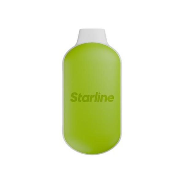 Электронка Starline Midi Зеленое Яблоко  7000 затяжек в Новосибирске