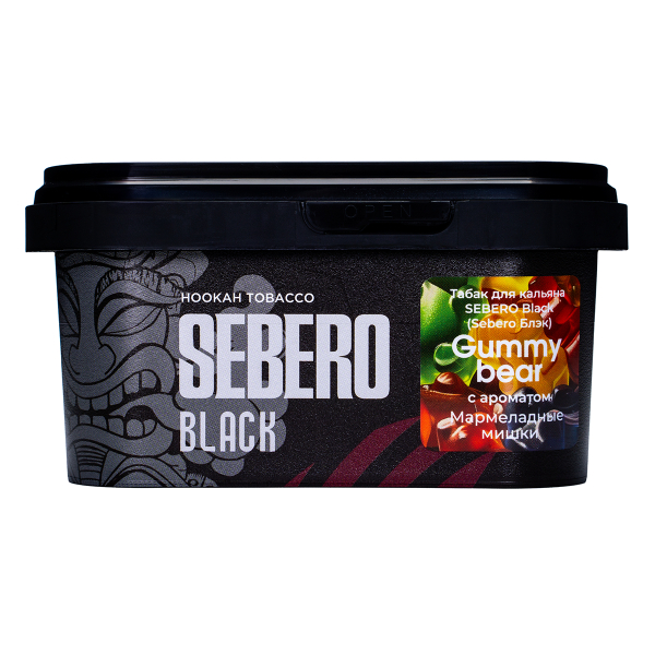 Табак Sebero Black Gummy Bear 200 грамм в Новосибирске