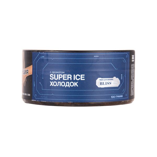 Табак BLISS Super Ice Холодок 40 грамм в Новосибирске