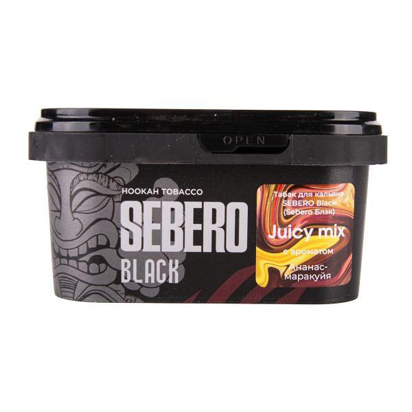 Табак Sebero Black Black Juicy Mix 200 грамм в Новосибирске