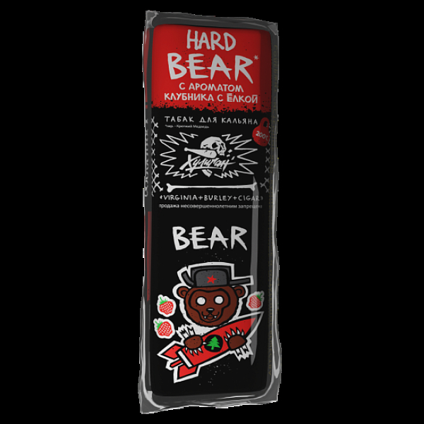 Табак Хулиган Hard Bear Клубника С Елкой 200 грамм в Новосибирске