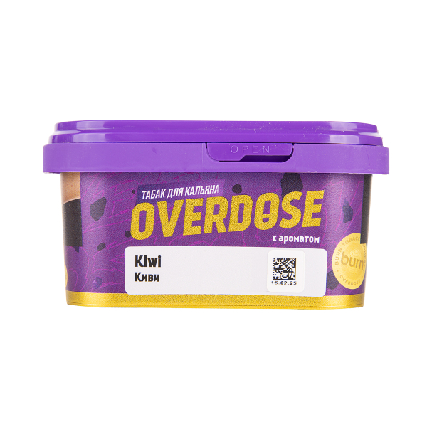 Табак Overdose Kiwi 200 грамм в Новосибирске
