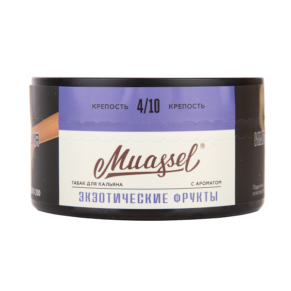Табак Muassel Medium Экзотические Фрукты 200 грамм в Новосибирске