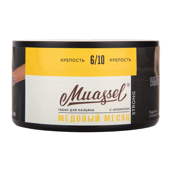 Табак Muassel Strong Медовый Месяц 200 грамм в Новосибирске