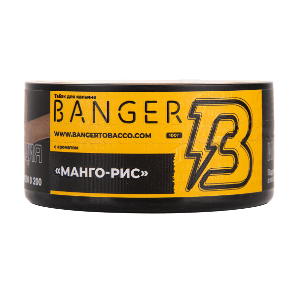 Табак Banger Mango Rice 100 грамм в Новосибирске