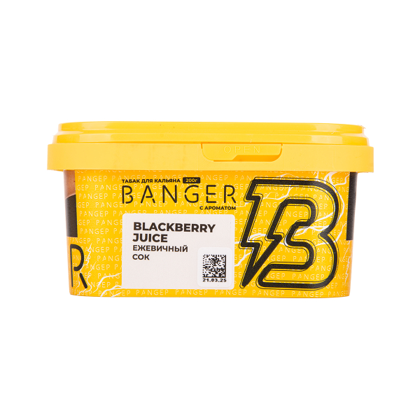 Табак Banger Blackberry Juice 200 грамм в Новосибирске