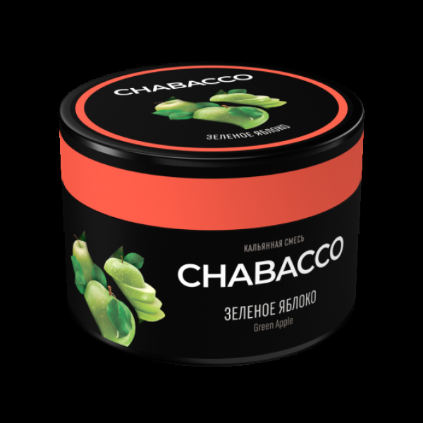 Бестабачная смесь Chabacco Medium Green Apple 40 грамм в Новосибирске