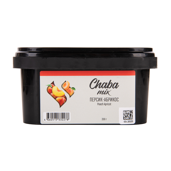 Безникотиновая смесь Chaba Peach Apricot Nicotine Free 200 грамм в Новосибирске