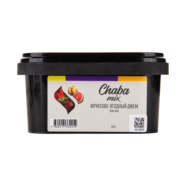 Безникотиновая смесь Chaba Pink Jam Nicotine Free 200 грамм в Новосибирске