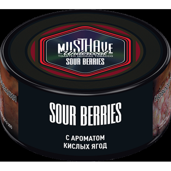 Табак Must have Sour Berries 25 грамм в Новосибирске