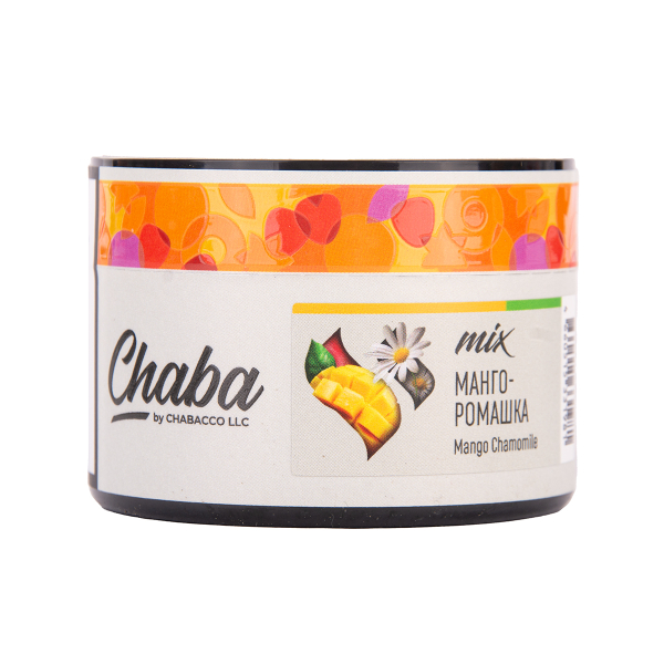Бестабачная смесь Chaba Mix Mango Chamomile Nicotine Free 50 грамм в Новосибирске