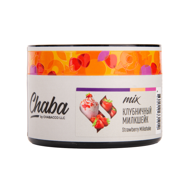 Бестабачная смесь Chaba Mix Strawberry Milkshake Nicotine Free 50 грамм в Новосибирске