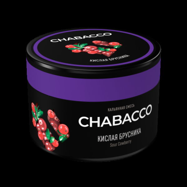 Бестабачная смесь Chabacco Medium Sour Cowberry 40 грамм в Новосибирске