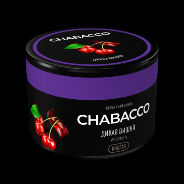 Бестабачная смесь Chabacco Medium Wild Cherry 40 грамм в Новосибирске