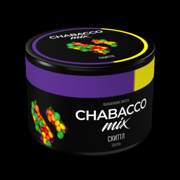 Бестабачная смесь Chabacco Mix Medium Skittle 40 грамм в Новосибирске