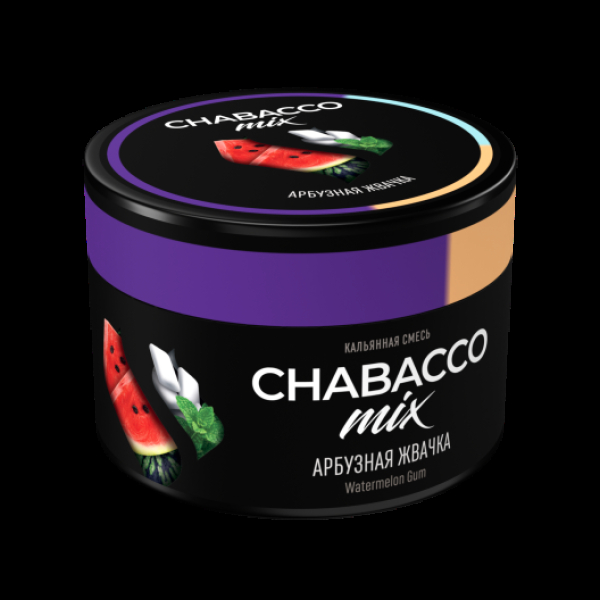 Бестабачная смесь Chabacco Mix Medium Watermelon Gum 40 грамм в Новосибирске