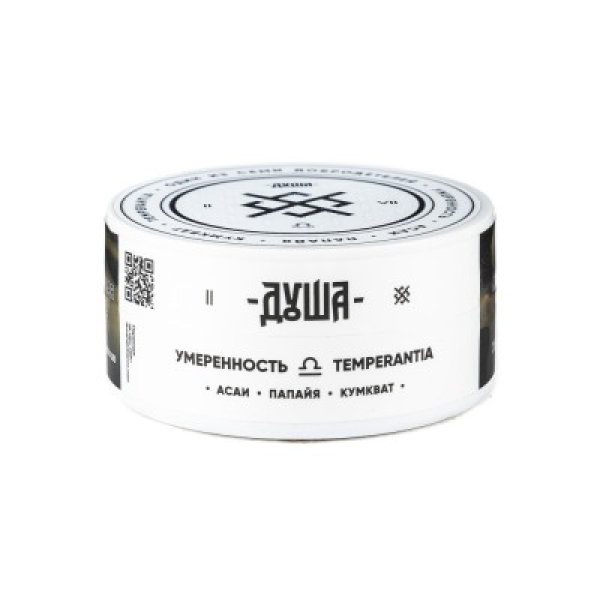 Табак Душа Temperantia Ii Умеренность Асаи Папайя Кумкват 25 грамм в Новосибирске