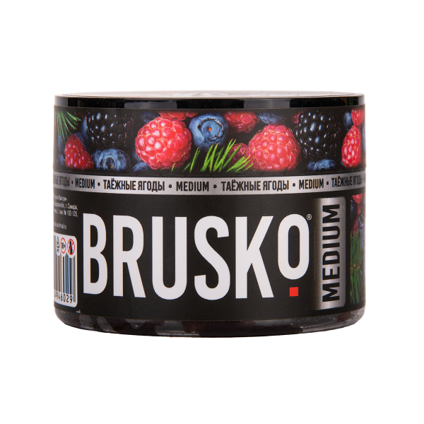 Бестабачная смесь Brusko Zero Таёжные Ягоды 50 грамм в Новосибирске