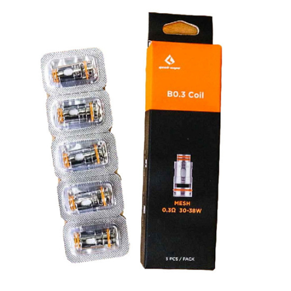 Испаритель Geekvape B0.3 Coil 03 Ohm Для Aegis Boosthero 5 Шт. в Новосибирске