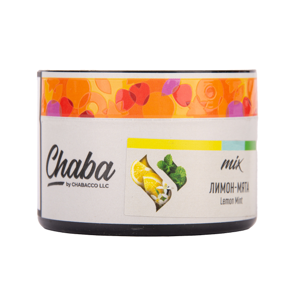 Бестабачная смесь Chaba Mix Lemon Mint Nicotine Free 40 грамм в Новосибирске