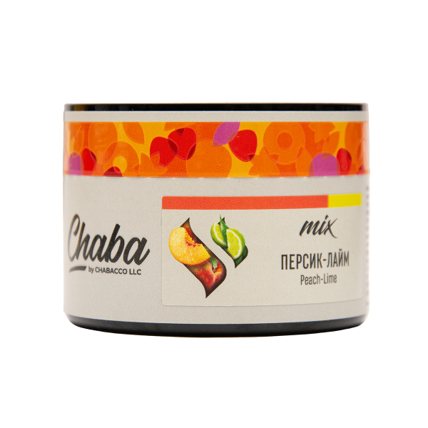 Бестабачная смесь Chaba Mix Peach Lime Nicotine Free 40 грамм в Новосибирске