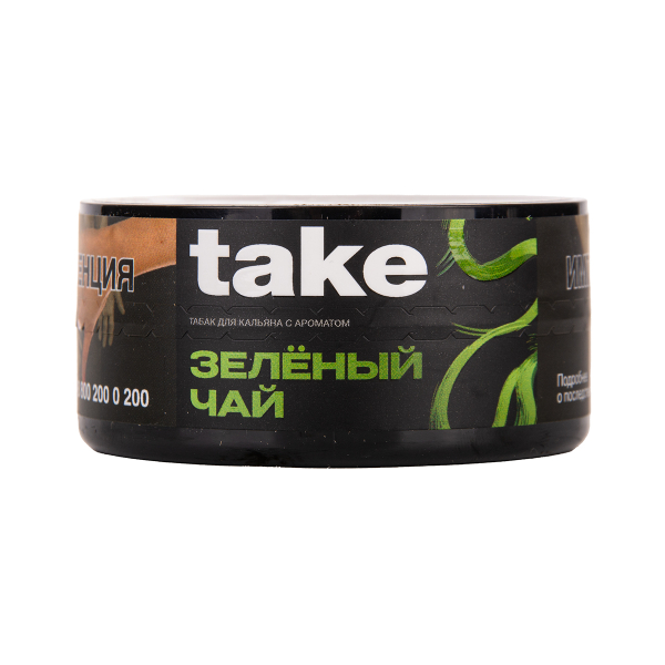 Табак TAKE Green Tea 25 грамм в Новосибирске