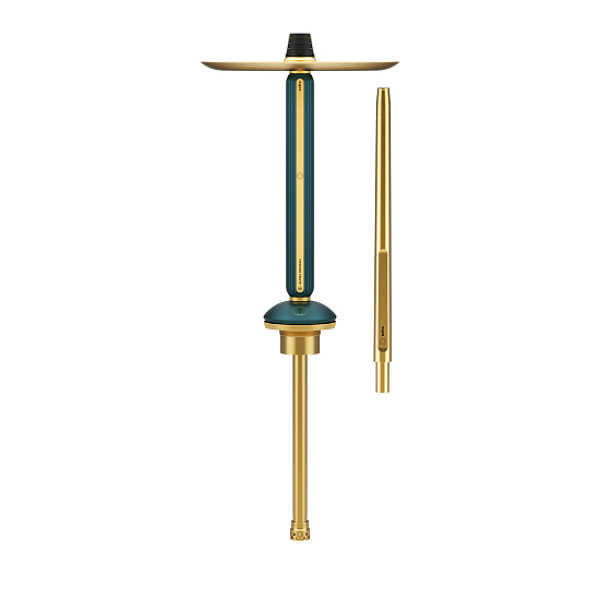 Кальян Alpha Hookah Echo Gold Emerald Green в Новосибирске