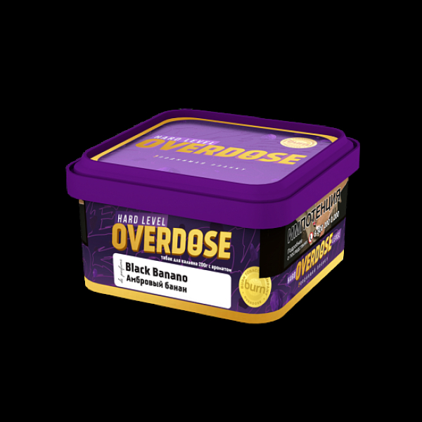 Табак Overdose Black Banano 200 грамм в Новосибирске