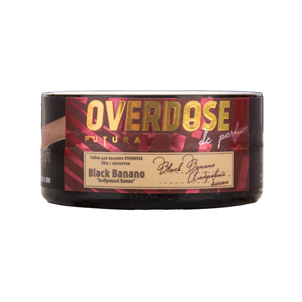 Табак Overdose Black Banano 25 грамм в Новосибирске