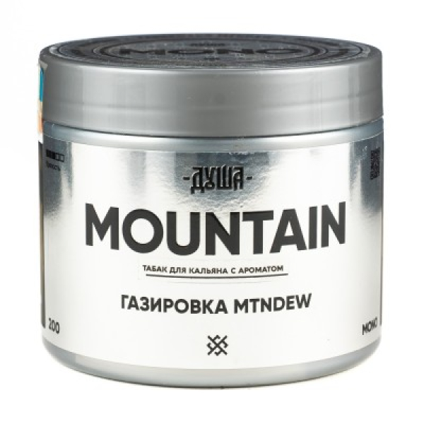 Табак Душа Mountain Газировка Mtndew  200 грамм в Новосибирске