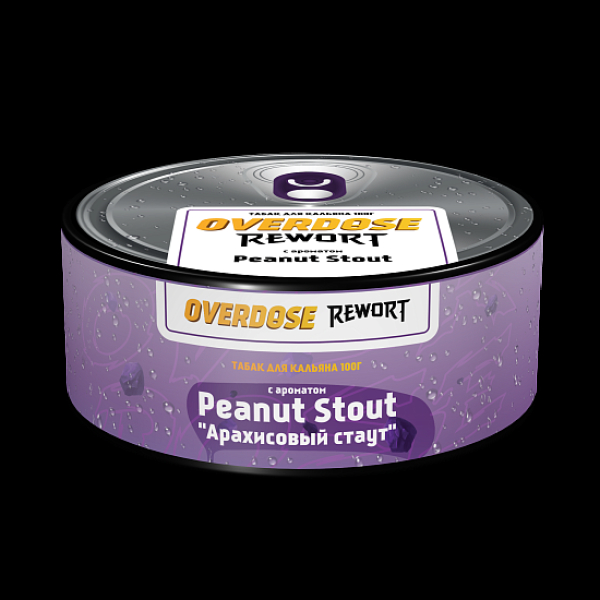 Табак Overdose Peanut Stout 100 грамм в Новосибирске
