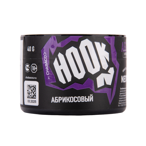 Табак Hook Абрикосовый 40 грамм в Новосибирске