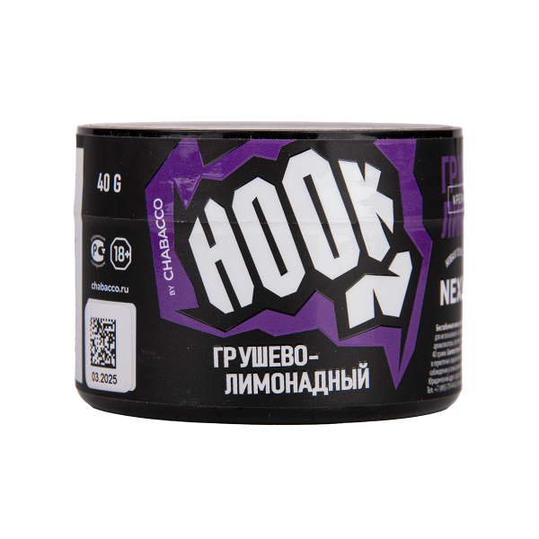 Табак Hook Грушево Лимонадный 40 грамм в Новосибирске