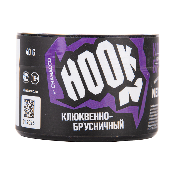Табак Hook Клюквенно Брусничный 40 грамм в Новосибирске
