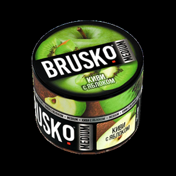 Бестабачная смесь Brusko Киви С   Яблоком 50 грамм в Новосибирске