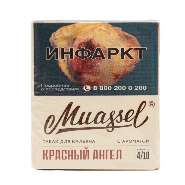 Табак Muassel Medium  Красный Ангел 40 грамм в Новосибирске