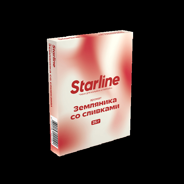 Табак Starline Земляника Со Сливками 25 грамм в Новосибирске