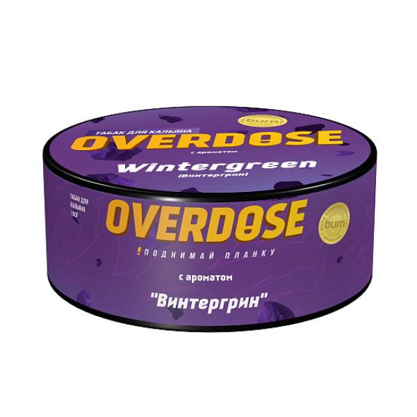Табак Overdose Wintergreen 100 грамм в Новосибирске