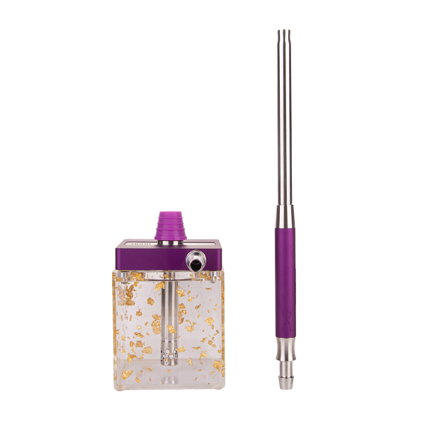 Кальян Hoob Subatom Royal Purple X Ss | Cube Mini Gold в Новосибирске
