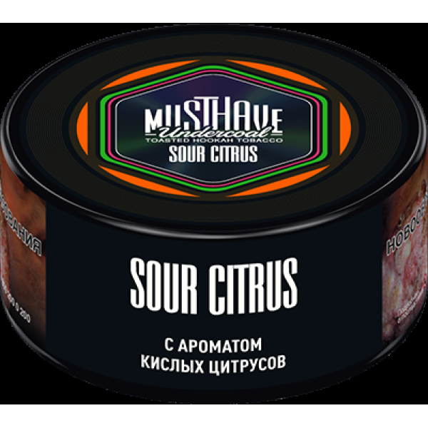 Табак Must Have Sour Citrus 25 грамм в Новосибирске