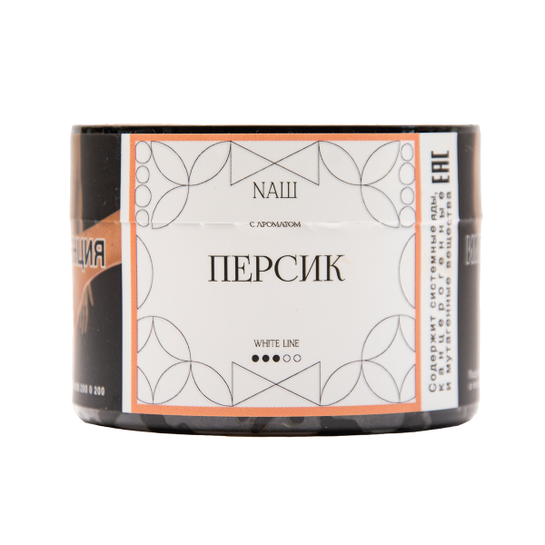 Табак NАШ White Персик 40 грамм в Новосибирске