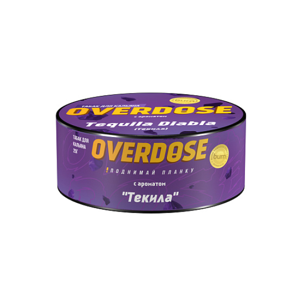 Табак Overdose Tequila Diabla 25 грамм в Новосибирске