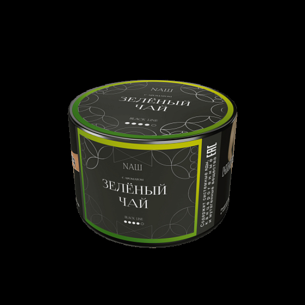 Табак Nаш Black Зелёный Чай 40 грамм в Новосибирске